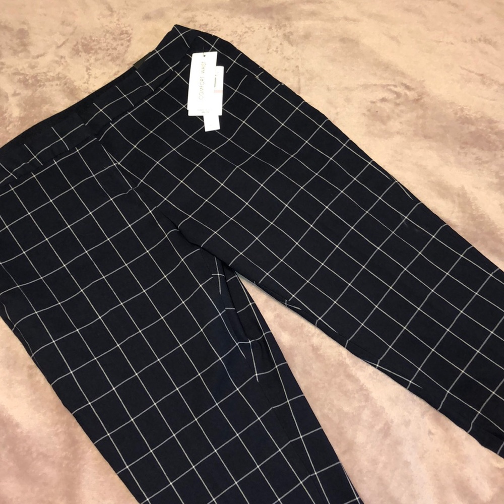 NORDSTROM| Navy Cropped Trousers